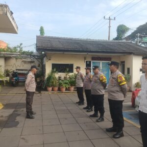 Polsek Cikupa Gelar Apel Pagi dan Cek Rutin Tahanan, Tekankan Kedisiplinan Personel