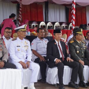 Lantamal XIV Perkuat Sinergi TNI-Polri Dalam Peresmian Satbrimob Polda Papua Barat Daya