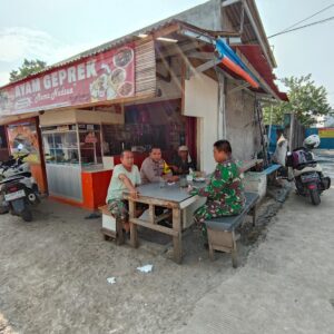 Warung Bhabinkamtibmas, Polsek Cikupa Serap Aspirasi Warga Desa Bojong