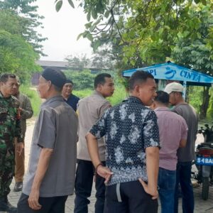 Polsek Cikupa Lakukan Pengecekan Lokasi Rawan Anak Nongkrong di Desa Pasir Gadung