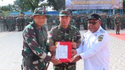 Berakhir Dengan Sukses, Dandim 1710/Mimika Bersama Pangdam XVII/Cenderawasih Menutup Kegiatan TMMD Reg Ke-124