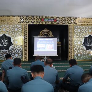 Lantamal XIV Sorong Ikuti Vicon Kauseri Agama, Tekankan Harmoni Keluarga Prajurit