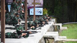 Lantamal XIV Gelar Latihan Menembak Untuk Asah Kemampuan Tempur Prajurit