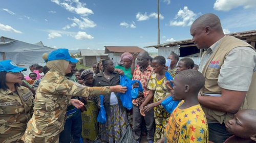 Satgas BGC 39-F MONUSCO Rayakan Idul Adha 1446 H Di Daerah Misi
