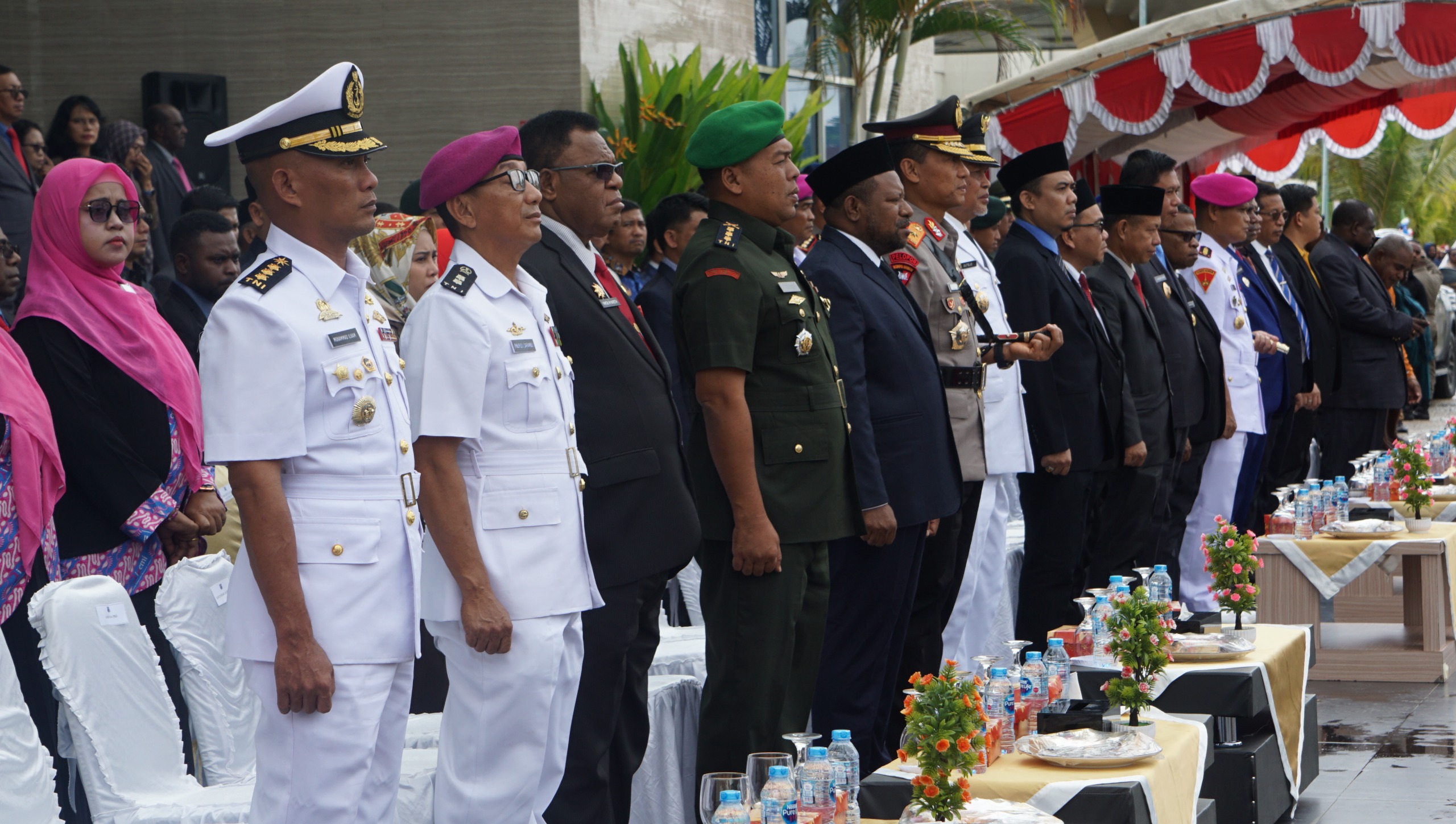 Lantamal XIV Hadiri HUT Ke-58 Kabupaten Sorong, Wujudkan Sinergi dan Semangat Kebangsaan