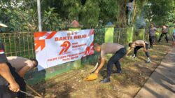 Bhakti Religi di TPU Talaga Mester, Polsek Cikupa Gelar Aksi Bersih-Bersih Sambut HUT Bhayangkara ke-79