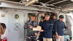 KRI Tatihu-853 Sukses Kawal Ekspedisi Rupiah Berdaulat BI 2025 di Wilayah Maluku