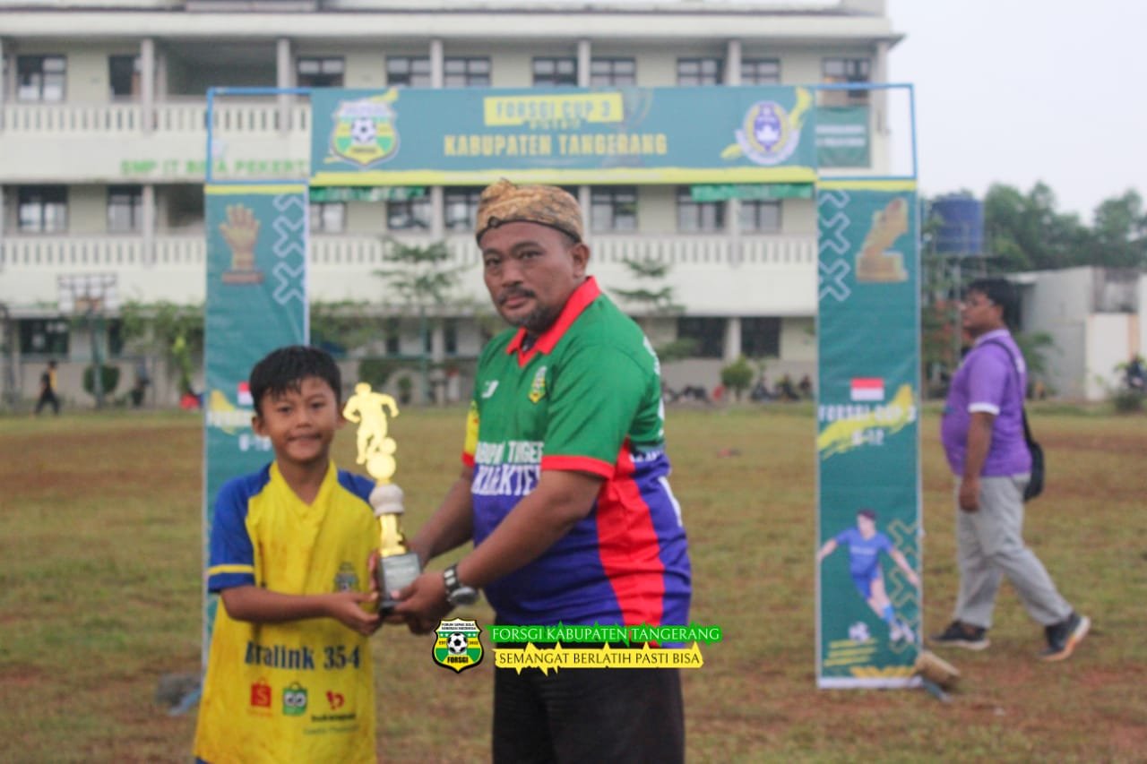 Juara dan Berprestasi, Forsgi Rajeg U-10 Unggul di Forsgi Cup 3