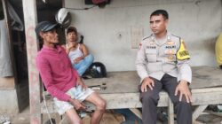 Bripka Ilyas Sambang Warga Samprok, Perkuat Pesan Kamtibmas