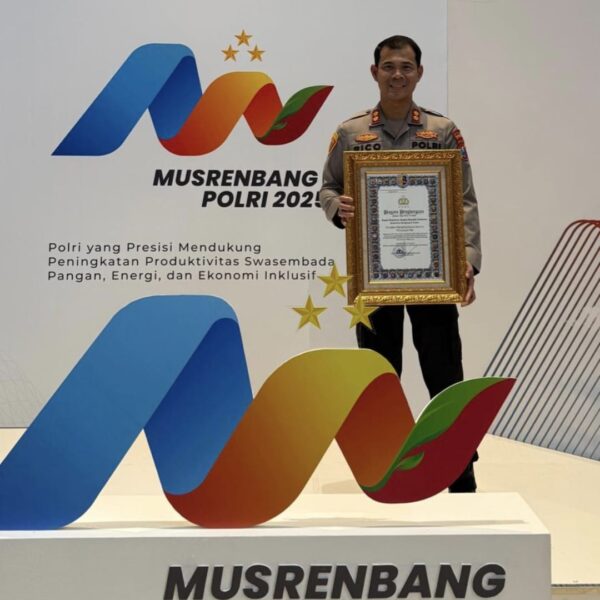 Terima Penghargaan di Musrenbang Polri 2025, Ini Kata Kapolres Probolinggo Kota