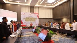 Danlantamal XIV Mengikuti Rapat Kerja Komisi XIII DPR RI di PBD Bahas HAM, Imigrasi, dan Pemasyarakatan di Kawasan Timur