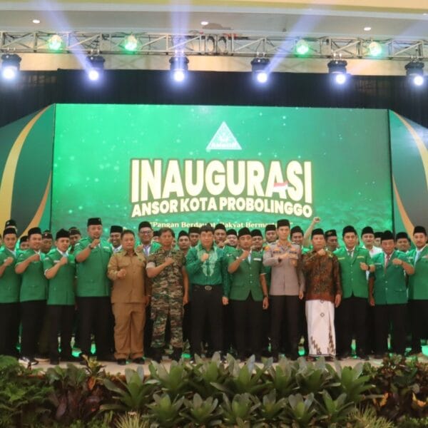 Kapolres Probolinggo Kota Hadiri Inaugurasi GP Anshor Periode 2025-2028