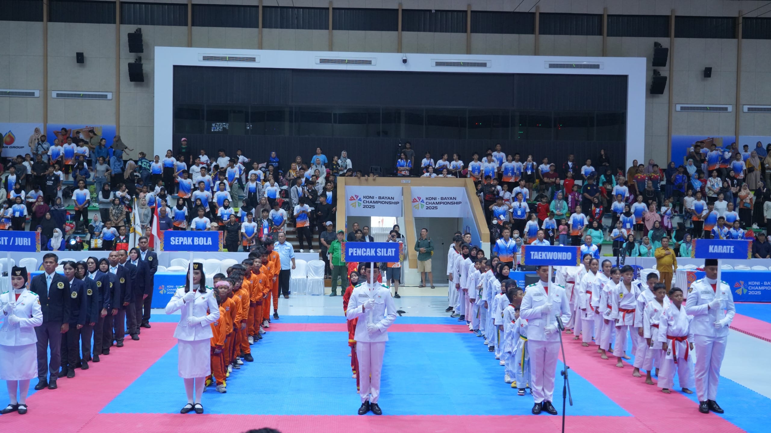 Dukungan untuk Olahraga : Pangdam VI/Mulawarman dan Danrem 091/ASN Hadiri KONI Bayan Championship II