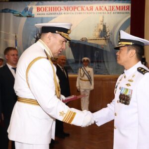Raih Predikat Lulusan Terbaik, Perwira TNI AL Tuntaskan Pendidikan Military Educational and Scientific Center Of The Navy Russian Federation di Rusia Raih Predikat Lulusan Terbaik, Perwira TNI AL Tuntaskan Pendidikan Military Educational and Scientific Center Of The Navy Russian Federation di Rusia