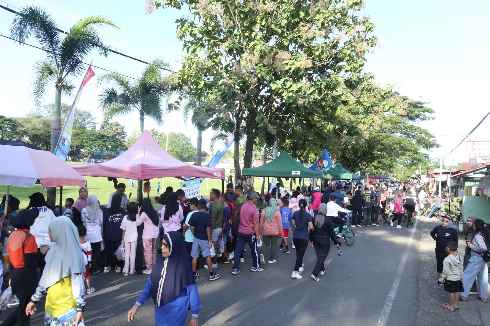 UMKM Makassar dan Maros Meriahkan CFD Lanud Sultan Hasanuddin