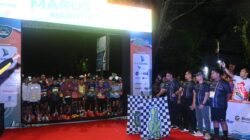 Kadisops Lanud Sultan Hasanuddin Bersama Bupati Maros Lepas 2.000 Peserta Maros Marathon 2025