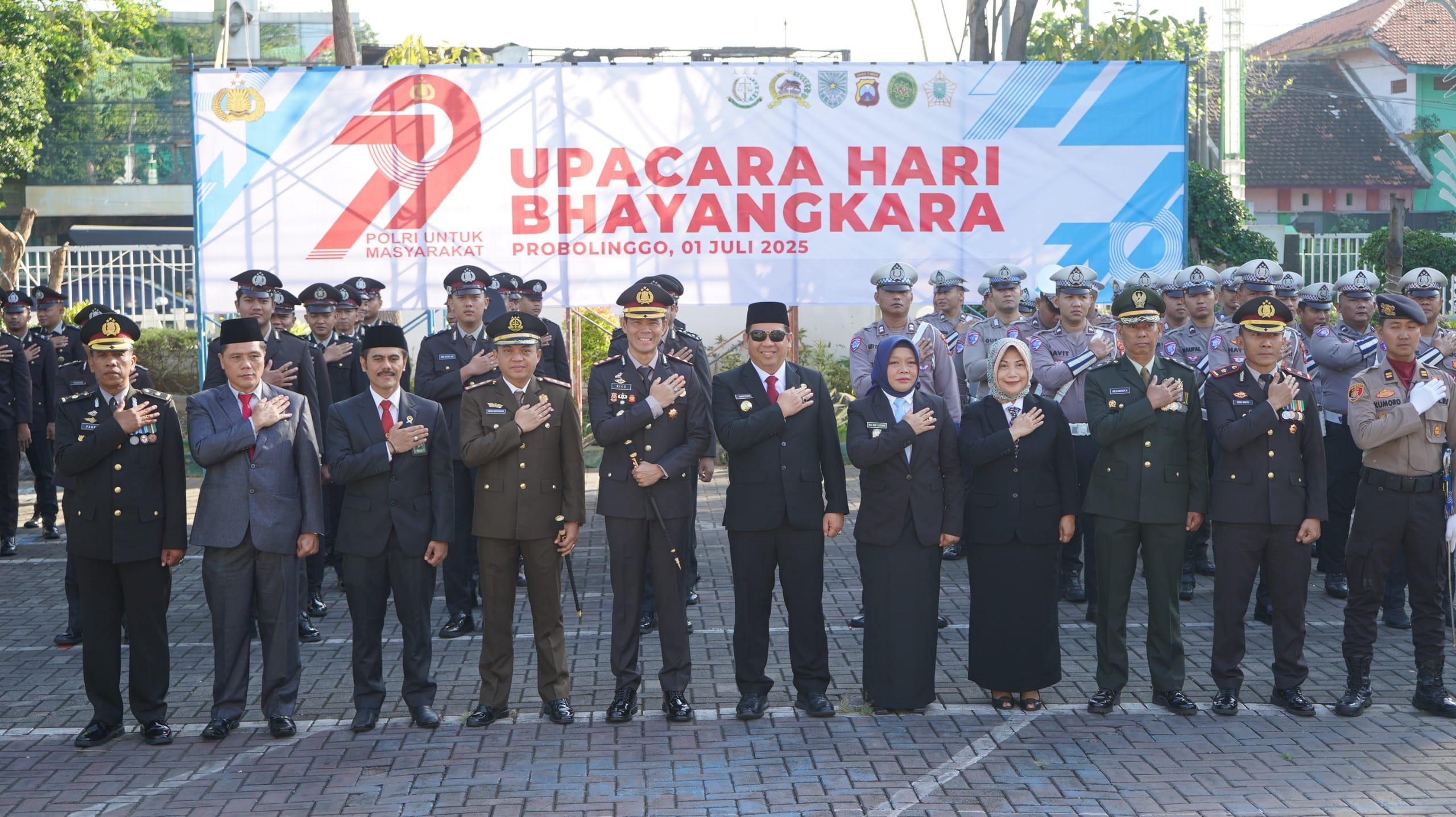 Pimpin Upacara Hari Bhayangkara ke 79 di Kota Probolinggo, Ini Kata Kapolres
