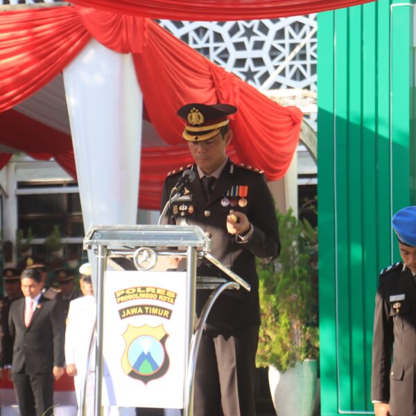 Pimpin Upacara Hari Bhayangkara ke 79 di Kota Probolinggo, Ini Kata Kapolres
