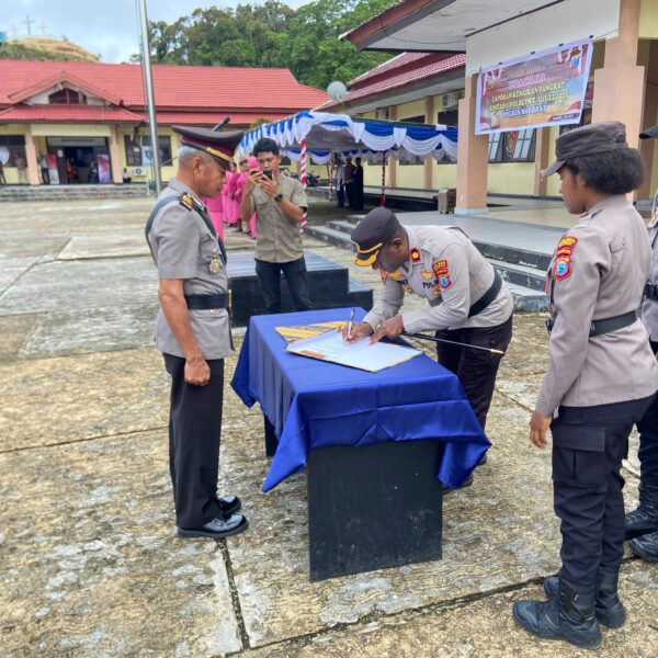 Kapolres Maybrat Kukuhkan Jabatan Strategis Polres: Komitmen Baru Wujudkan Pelayanan Prima
