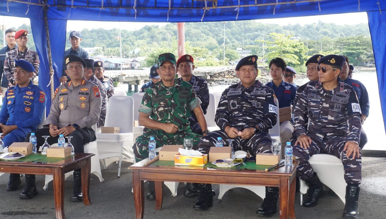 Lantamal XIV Gelar Kaji Ulang Dan Briefing Akhir Latpam VVIP Tahun 2025