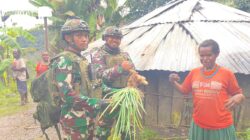 Tegur Sapa di Tanah Kabut: Satgas TNI Menyapa Hati, Bukan Sekedar Wilayah
