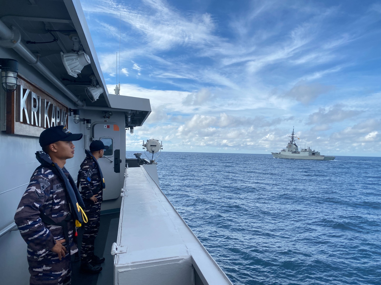 TNI AL Kawal Kapal Perang Spanyol di ALKI III, Tunjukkan Komitmen Jaga Kedaulatan dan Perdamaian di Timur Indonesia
