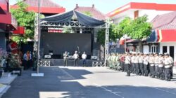 Dandim Ponorogo Hadiri Apel Gelar Pasukan Serentak Operasi Patuh Semeru 2025 di Ponorogo