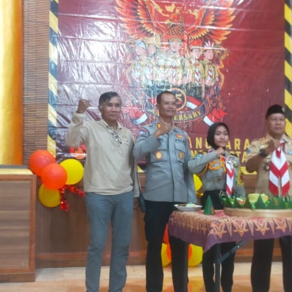 Kasat Binmas Polres Probolinggo Kota Hadiri Anniversary Saka Bhayangkara