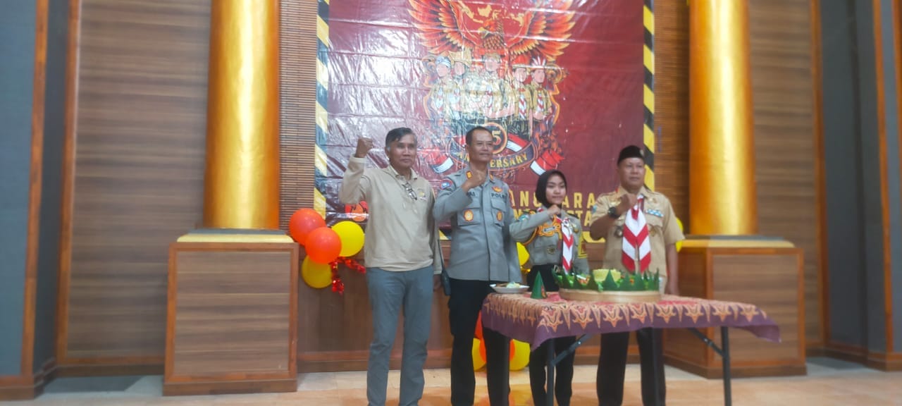 Kasat Binmas Polres Probolinggo Kota Hadiri Anniversary Saka Bhayangkara