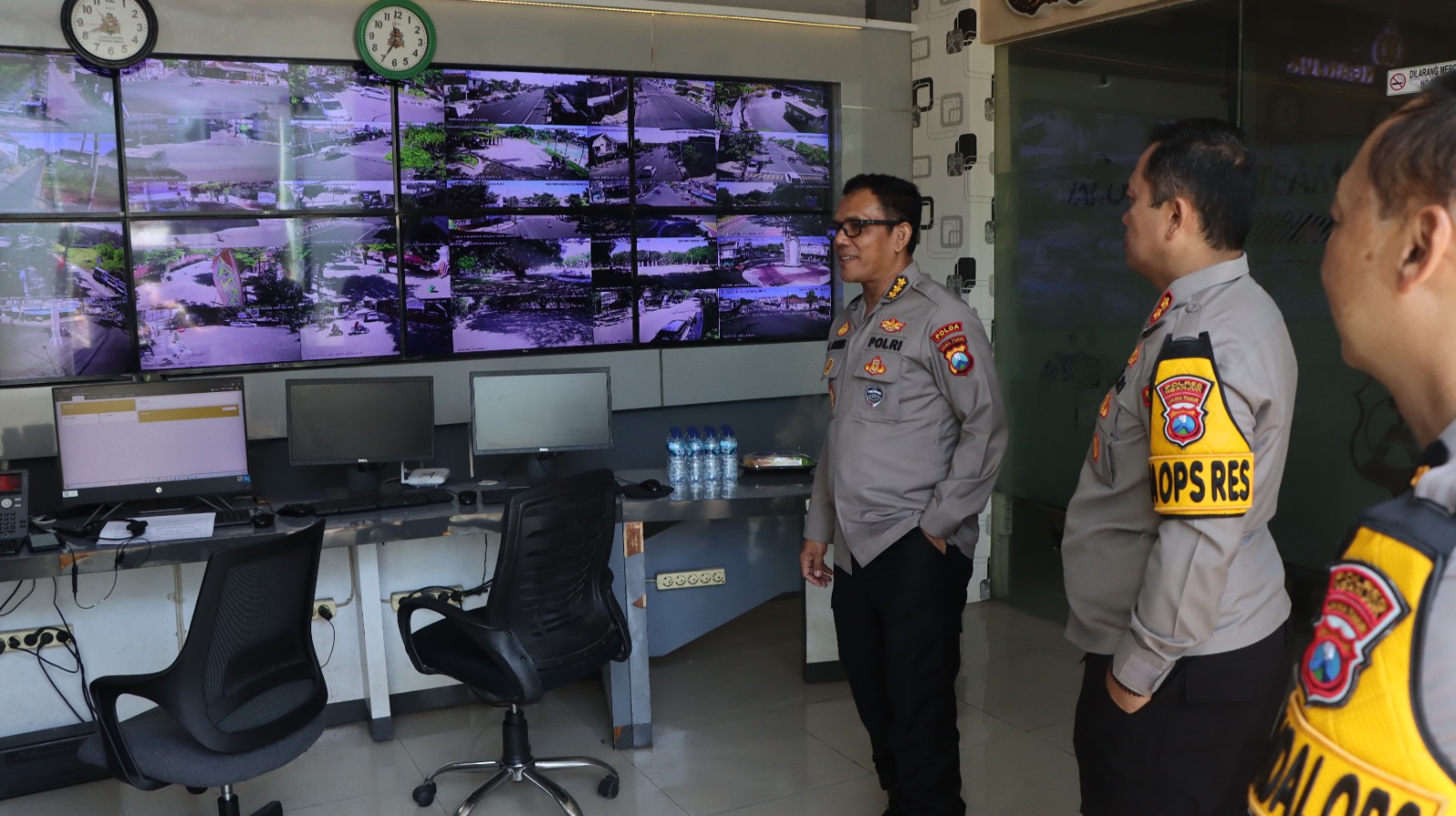 Supervisi Call Center 110, Polres Nganjuk Dapat Apresiasi dari Polda Jatim