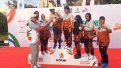 Papua Barat Daya Raih Emas di FORNAS VIII, Tim BAVETI Bersinar di Lapangan Tenis