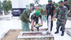 Peringati HUT Kodam VI/Mlw Ke – 67, Kodim 0906/Kkr Gelar Ziarah Dan Tabur Bunga