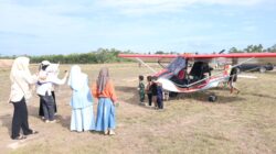 Festival Dirgantara Bumi Lasinrang Dimeriahkan Atraksi Pesawat Ultralight, Aeromodeling, Paramotor, dan Flypass Pesawat C-130 Hercules