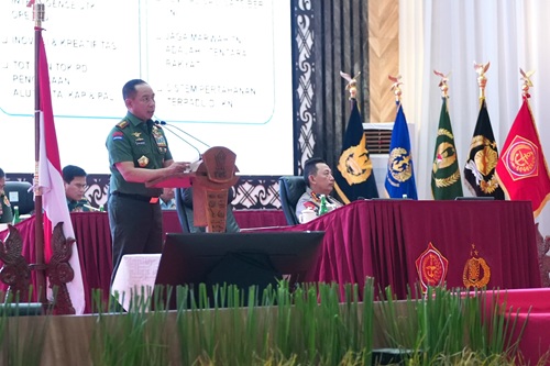Panglima TNI Ajak Capaja Jadi Agen Perubahan dan Penjaga Nilai Pancasila