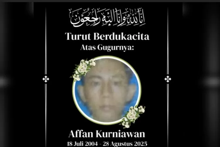 Pimpinan Redaksi Media Sibernkri.com Sampaikan Belasungkawa atas Insiden yang Menimpa Driver Ojek Online Affan Kurniawan