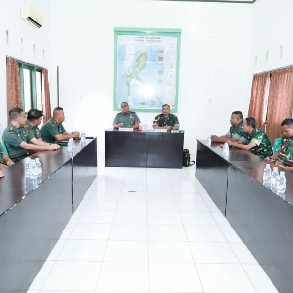 Jelang Sertijab Dandim, Tim Verifikasi Korem 152 Baabullah Sambangi Kodim 1505 Tidore