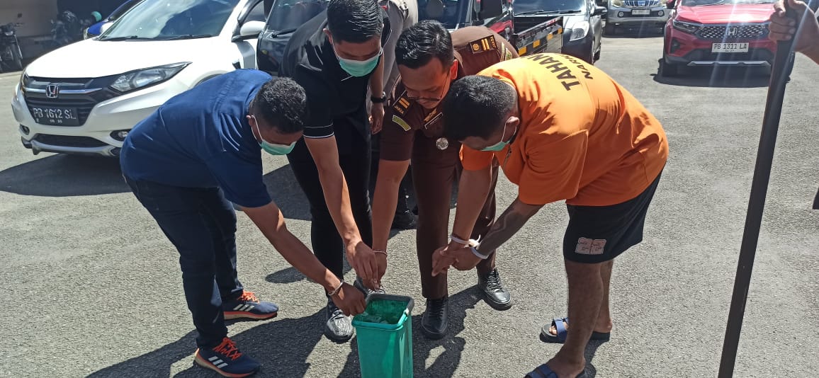 Polresta Sorong Kota Musnahkan Ganja dan Sabu, Serukan Warga Bangkit Melawan Narkoba