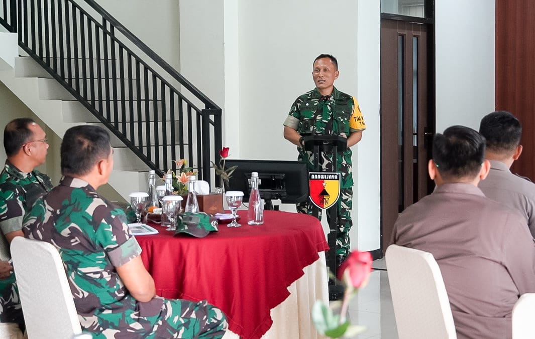 Kodim 0813 Bojonegoro terima Kunjungan Tim Wasev TMMD ke- 125