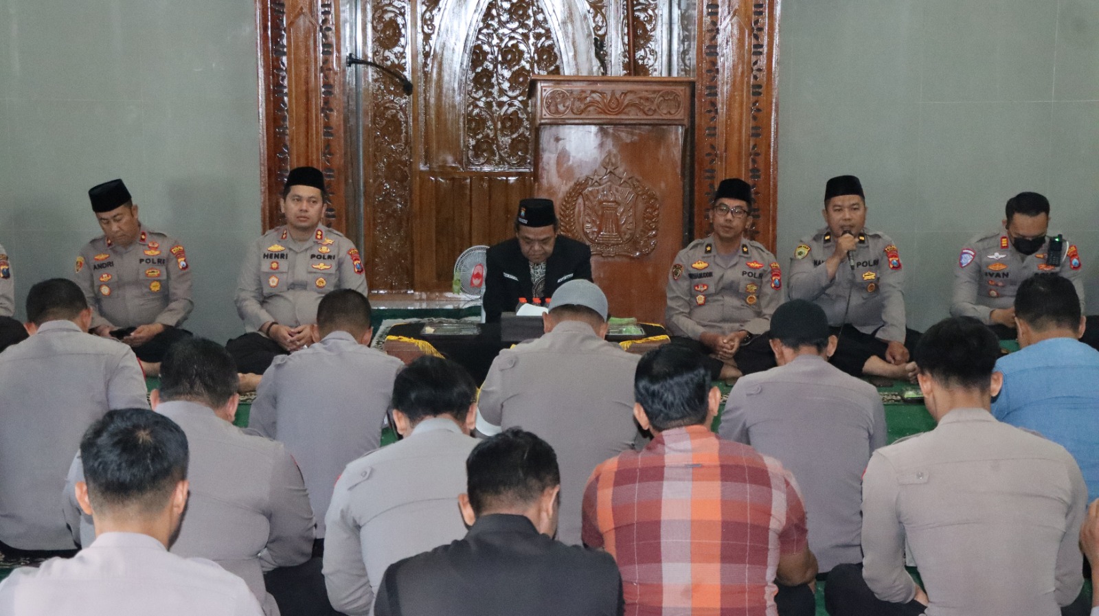 Binrohtal Polres Nganjuk, Tingkatkan Ilmu dan Iman untuk Pelayanan Masyarakat