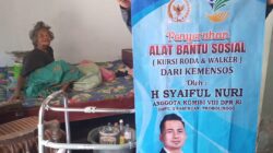 Anggota Komisi VIII DPR RI dari Fraksi PAN, H. Syaiful Nuri, memberikan dukungan penuh terhadap berbagai program bantuan sosial