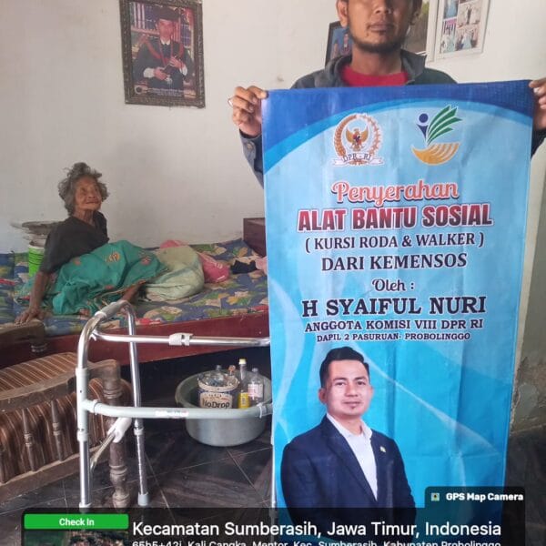 Anggota Komisi VIII DPR RI dari Fraksi PAN, H. Syaiful Nuri, memberikan dukungan penuh terhadap berbagai program bantuan sosial