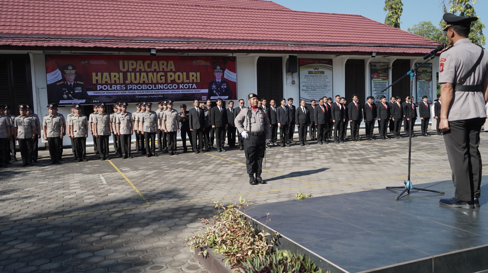 Polres Probolinggo Kota Gelar Upacara Hari Juang Polri