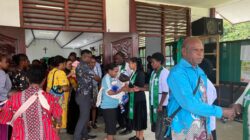 Kapolres Maybrat Sampaikan Pesan Kamtibmas di Jemaat GKI Sion Kumurkek