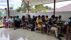 Minggu Kasih di GKI Sion Kumurkek, Kapolres Maybrat Ajak Warga Jaga Kamtibmas