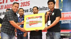 Sukses dan Meriah, Turnamen Domino Korem 091/ASN dalam rangka HUT RI Ke – 80 tahun 2025 Resmi di Tutup, Ini Para Juaranya