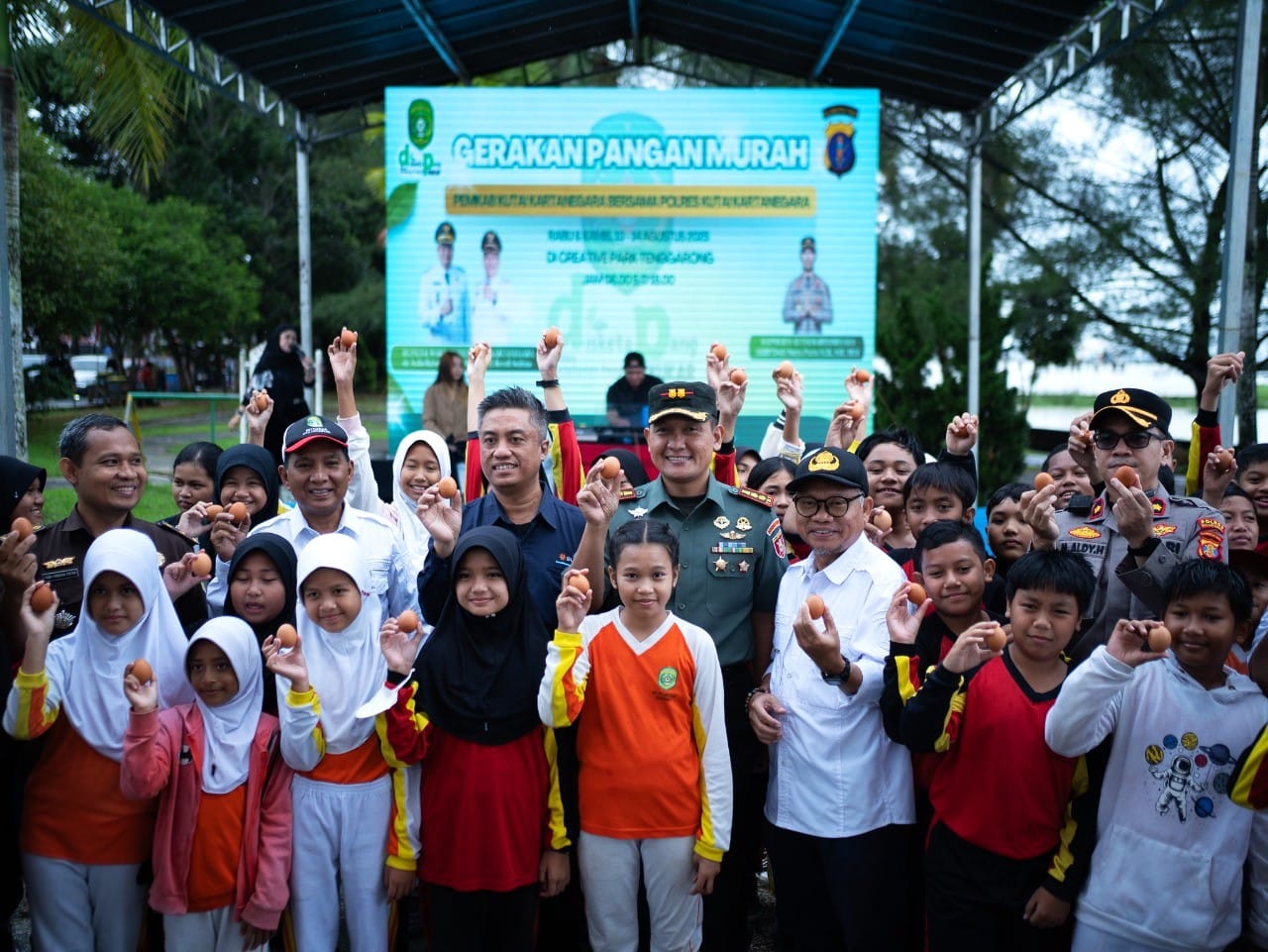 Dandim 0906/Kkr Sebut Gerakan Pangan Murah Berperan dalam Mengendalikan Inflasi