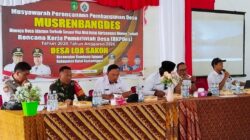 Babinsa Loa Sakoh Harap Musrenbangdes Wujudkan Pembangunan Yang Lebih Terarah