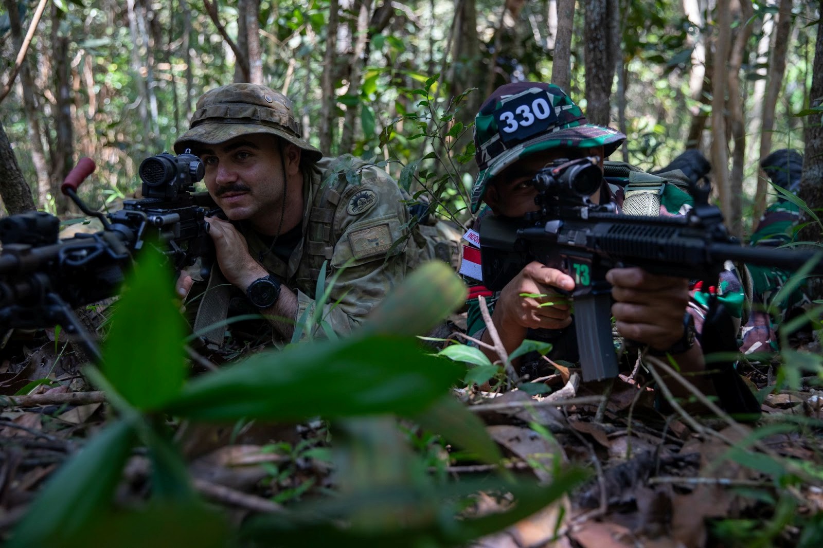 TNI Gelar Latihan Pertempuran Hutan di Baturaja TNI Gelar Latihan Pertempuran Hutan di Baturaja