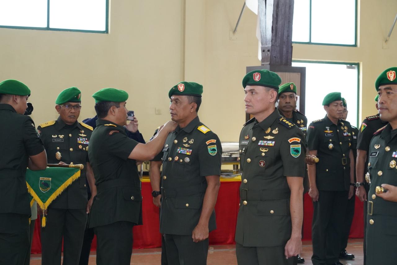 Kolonel Inf Slamet Riadi Resmi Jabat Danrem 181/PVT