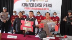 Polres Pasuruan Kota Berhasil Amankan 6 Tersangka Komplotan Curanmor yang Beraksi di 16 TKP*